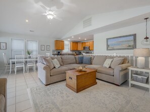 TV, DVD player - Some Beach | Oceanfront + Direct Beach Access! (Surf City)