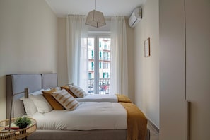 Apartamento clássico | Berços (sobretaxa), Wi-Fi de cortesia, roupa de cama
