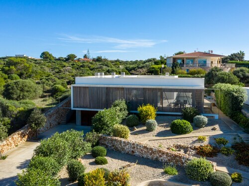 Villa “Ses Alzines” with Sea View, Pool, A/C, Wi-Fi, Balcony, Garden & Terrace