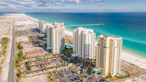 Exterior - Free Beach Service! Beautiful Gulf Front Condo/The Pearl of Navarre (Navarre Beach)
