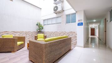 Sala de estar en el lobby