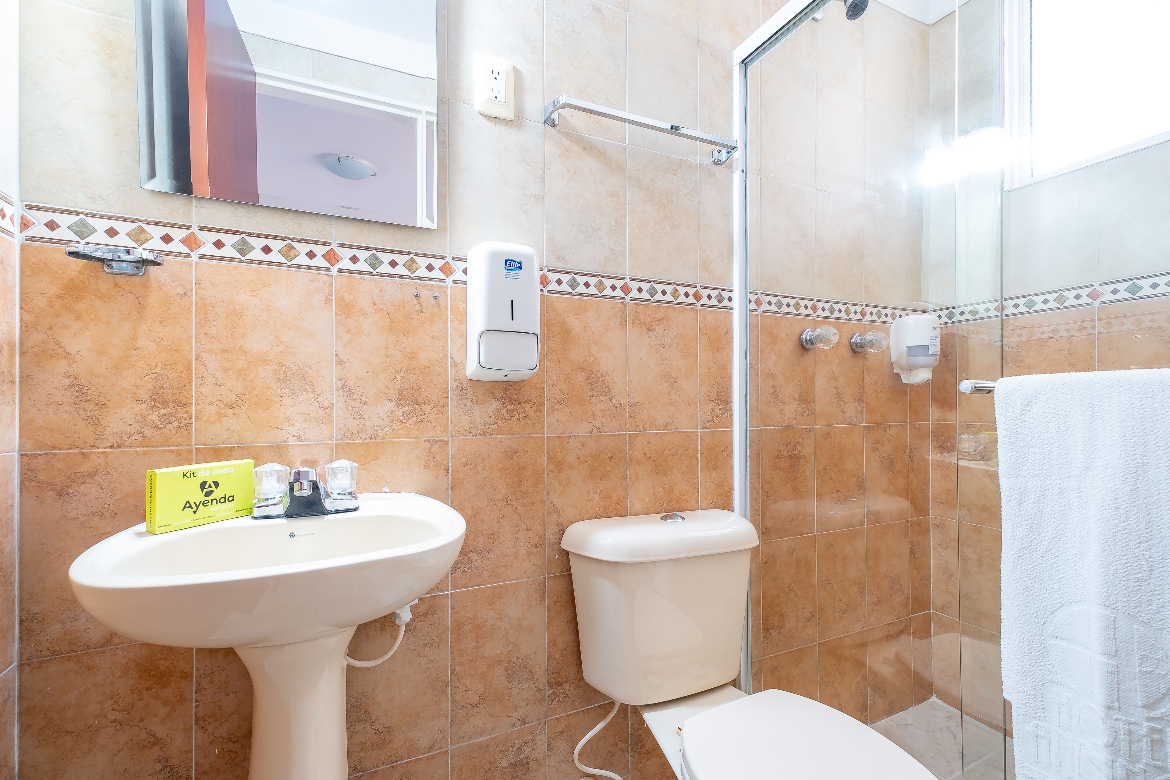 standard double room, 1 double bed | bathroom | shower, free toiletries, soap, shampoo