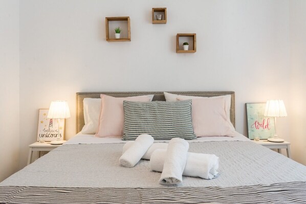 Apartamento | 1 quarto, roupas de cama de algodão egípcio, roupas de cama premium