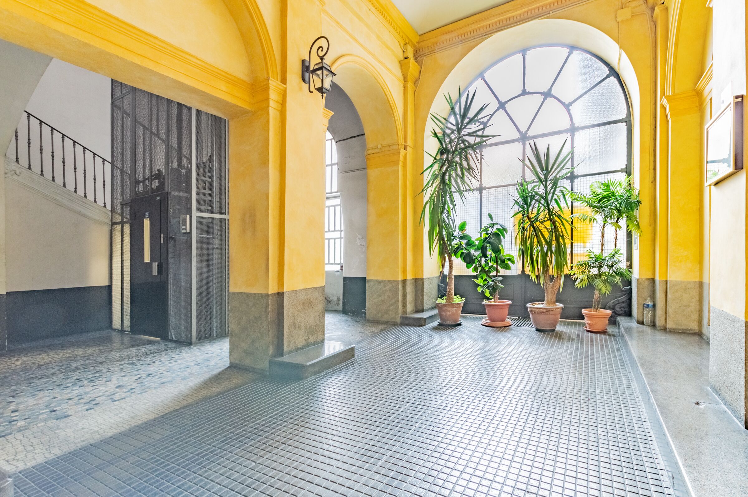 Entrada al alojamiento