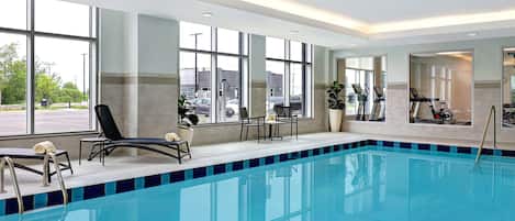 Una piscina techada