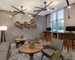 Sala de estar en el lobby