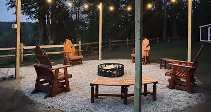 Camp HighBridge 2 Bed 1 Bath Big Manistee River, Private Frontage. Bunk House!