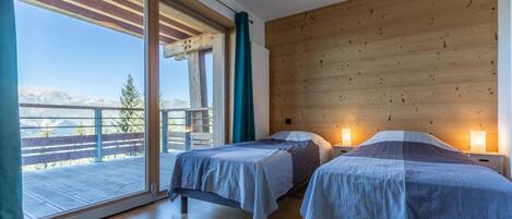 2 chambres, Wi-Fi, literie fournie