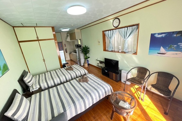 1 bedroom, WiFi (free), bed sheets
