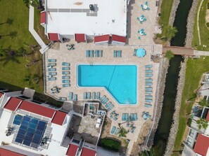 Aerial View of Runaway Bay Community - Run to the Sun at Runaway Bay 287 (Bradenton Beach)