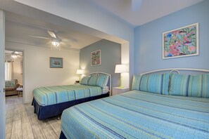 1 soverom, strykejern/-brett, wi-fi (inkludert) og sengetøy