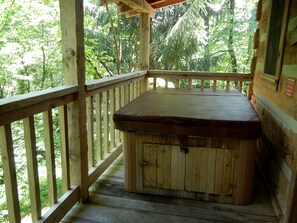 Idromassaggio all'aperto