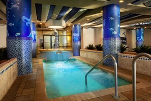 Indoor pool, outdoor pool