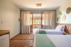 Chambre Deluxe, rez-de-chaussée | Vue de la chambre