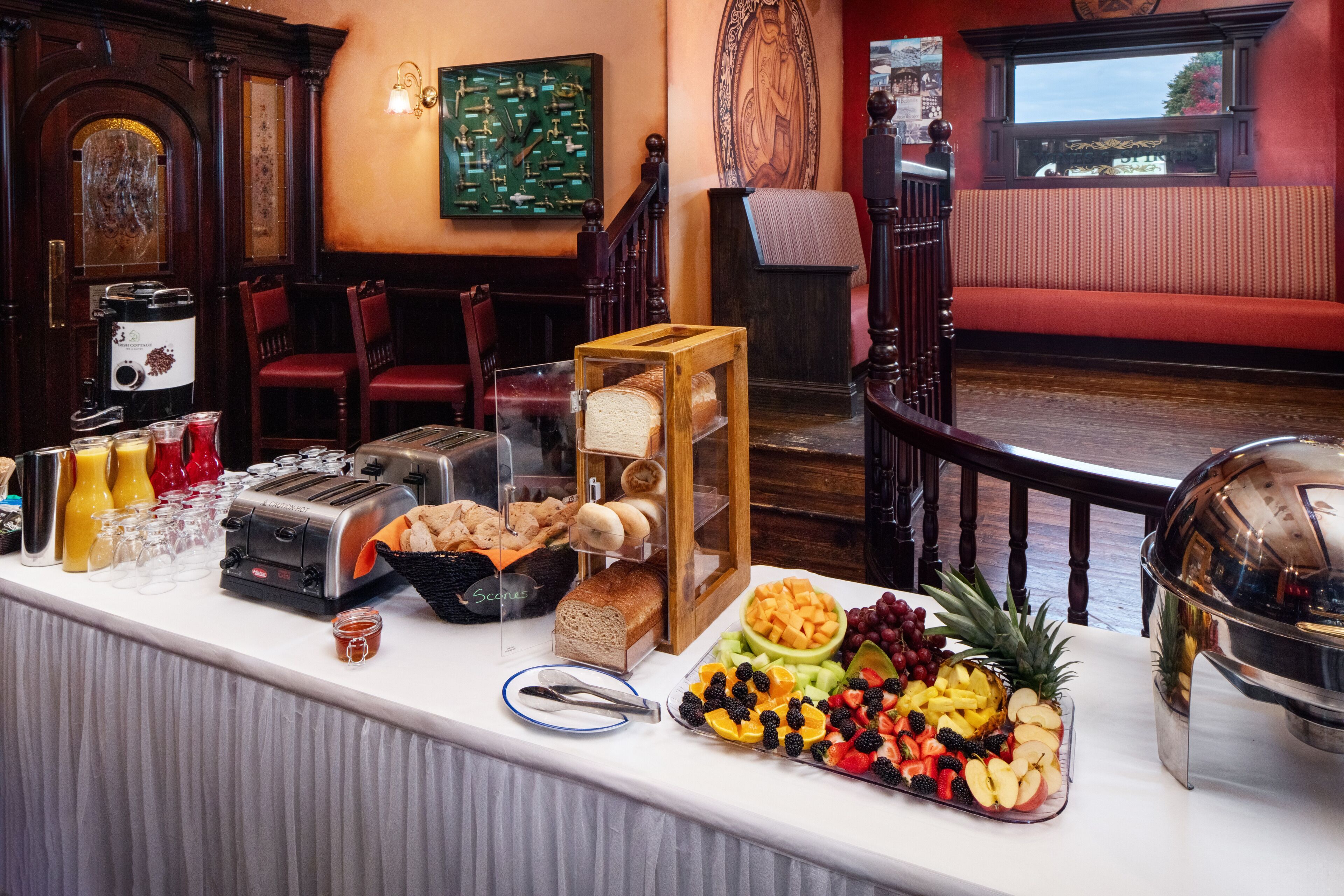 Desayuno buffet incluido todos los días 