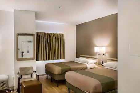 Standard Room, 2 Double Beds, Non Smoking | Premium bedding, individually furnished, desk, laptop workspace