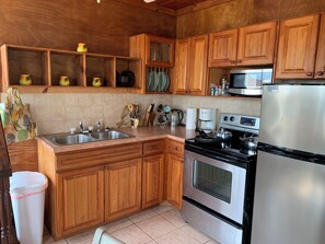 Microwave, oven, stovetop