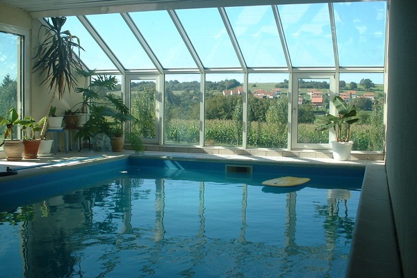 La piscine intérieure