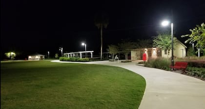 RV site on Withlacoochee bike trail 46 miles long