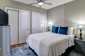 2 habitaciones, tabla de planchar con plancha y wifi gratis 