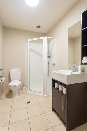 Apartment | Bathroom - Toodle's 4Bed apartment in Auckland CBD w Carpark (Auckland)