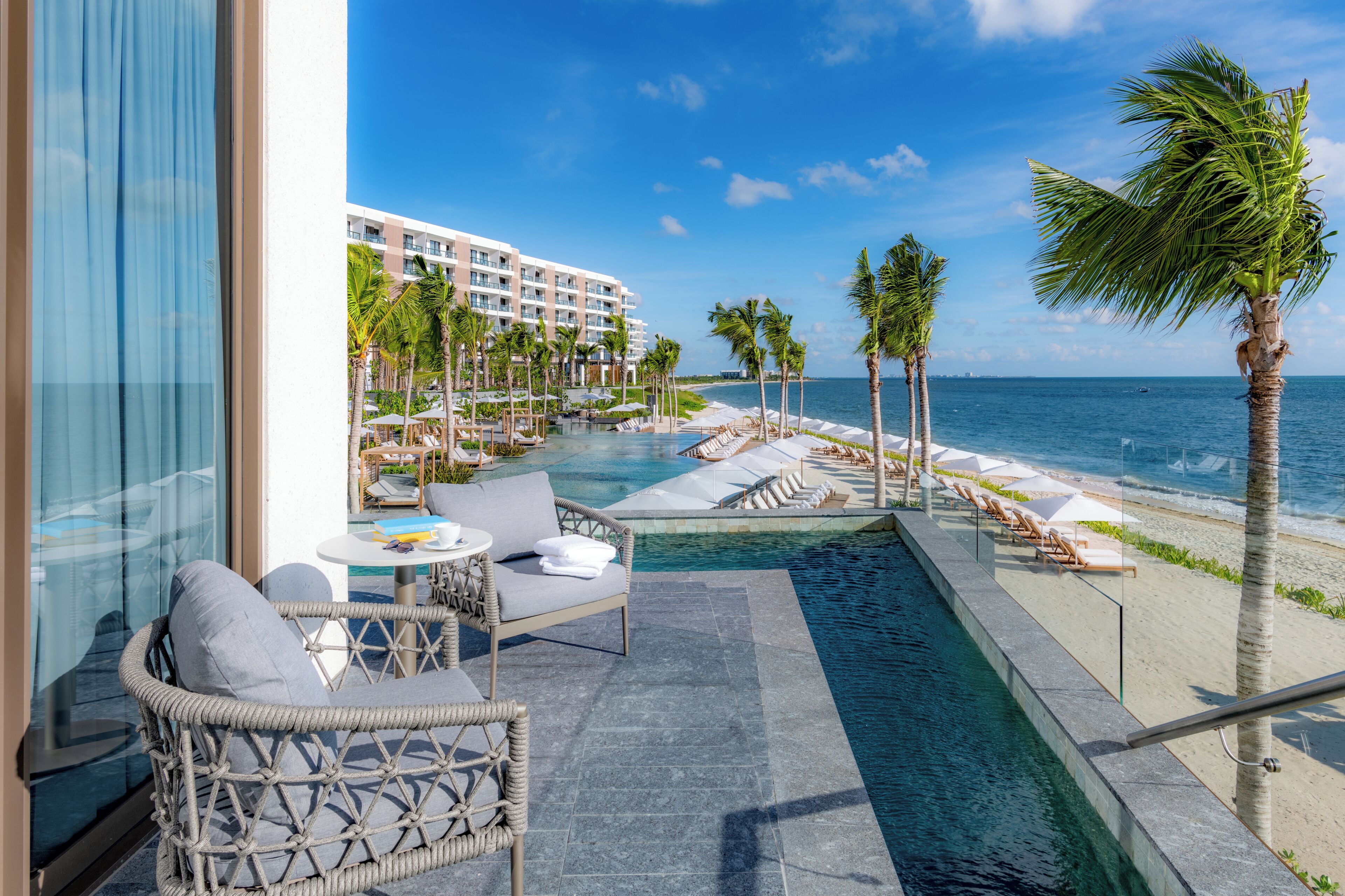 Suite, 1 King Bed, Ocean View, Corner | In-room safe, blackout drapes, iron/ironing board, cribs (free)