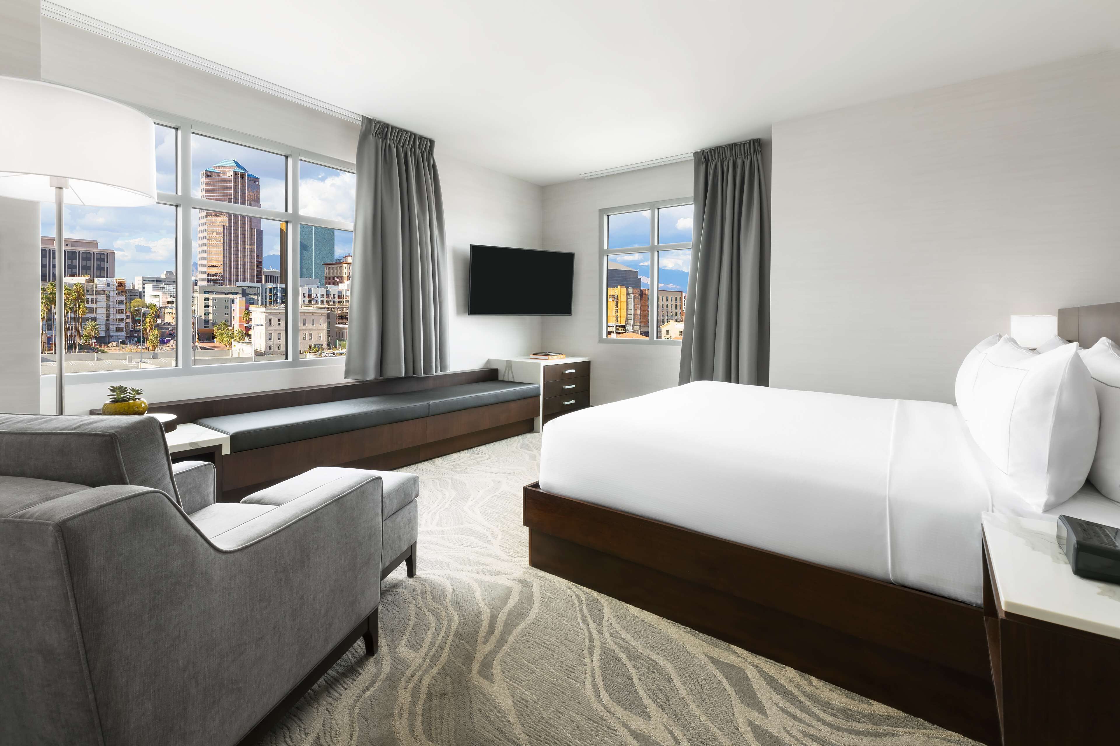 1 bedroom, hypo-allergenic bedding, in-room safe, desk