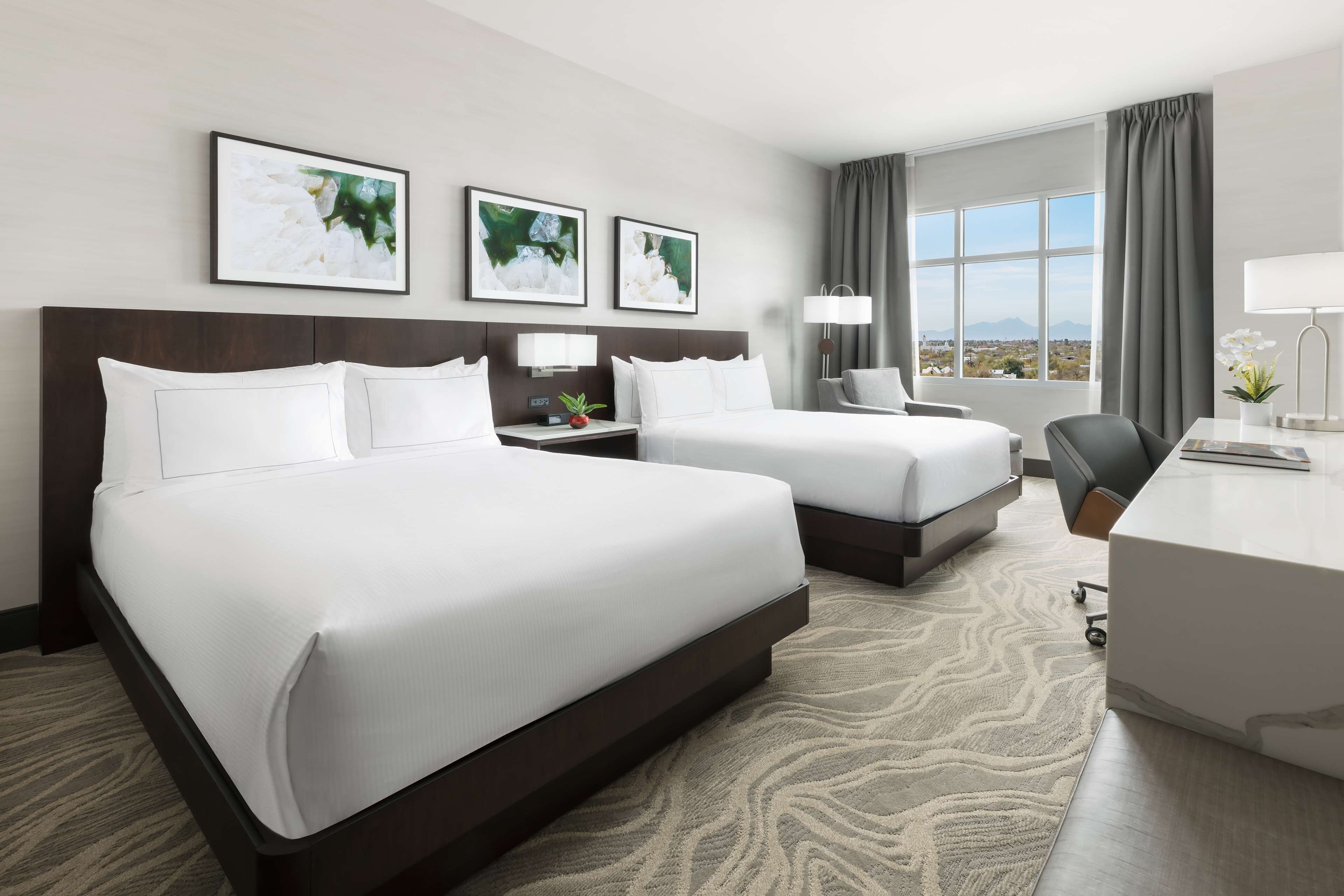 1 bedroom, hypo-allergenic bedding, in-room safe, desk