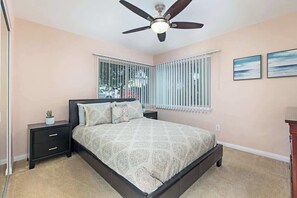 2 chambres, fer et planche à repasser, Wi-Fi, literie fournie