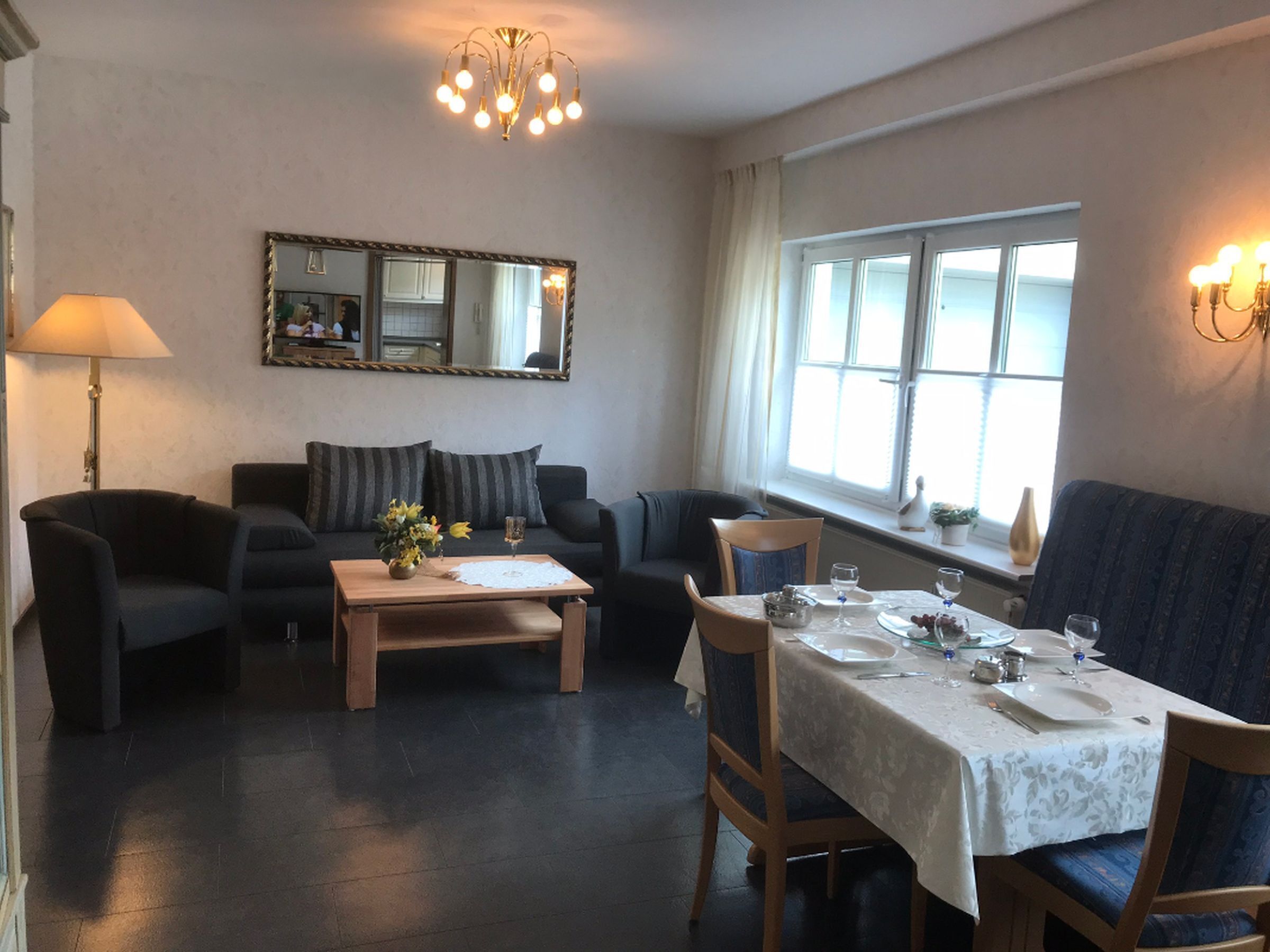 Ferienwohnung Sonnenpfad, 60qm, 1 Schlafzimmer, max. 4 Personen