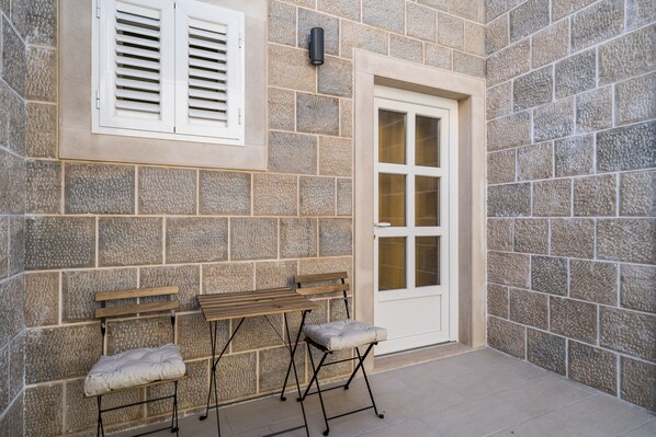 Terrace/patio - Residence & Pool Villa Schwarz Suites - Comfort Studio Apartment (Cavtat)