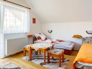 3 chambres, accès à Internet