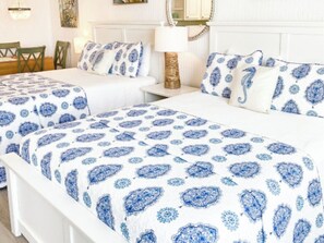 1 bedroom, bed sheets