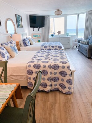 Free WiFi, bed sheets