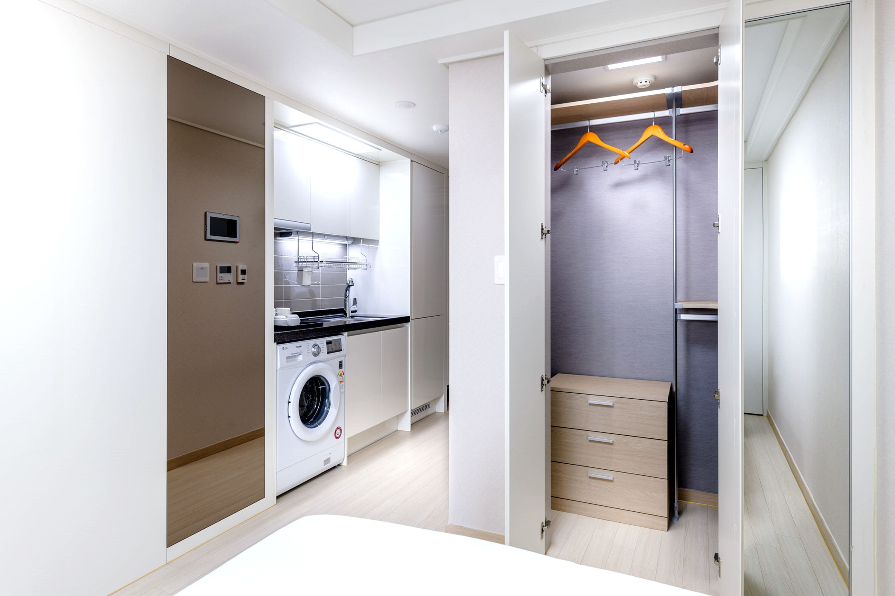 family twin room, sea view | 1 bedroom, individually furnished, desk, laptop workspace