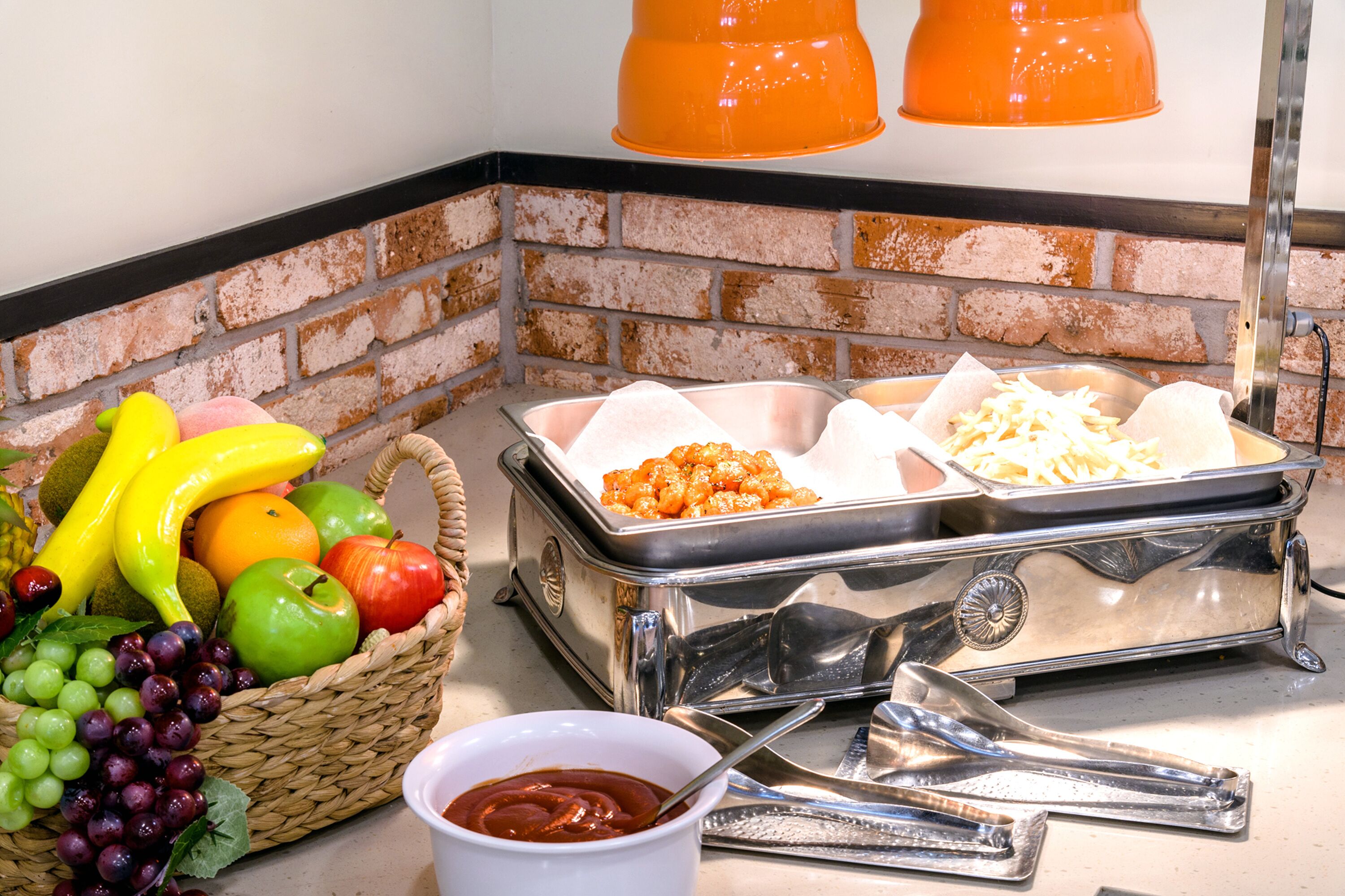 daily buffet breakfast (krw 15000 per person)