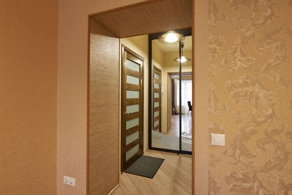 Comfort Studio | Iron/ironing board, free WiFi - PaulMarie Apartments on prs. Lenina (Gomel)