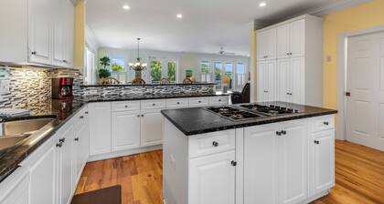 Large Home Right by the Beach! Private Pool & Elevator! Fun Backyard w/ Swingset