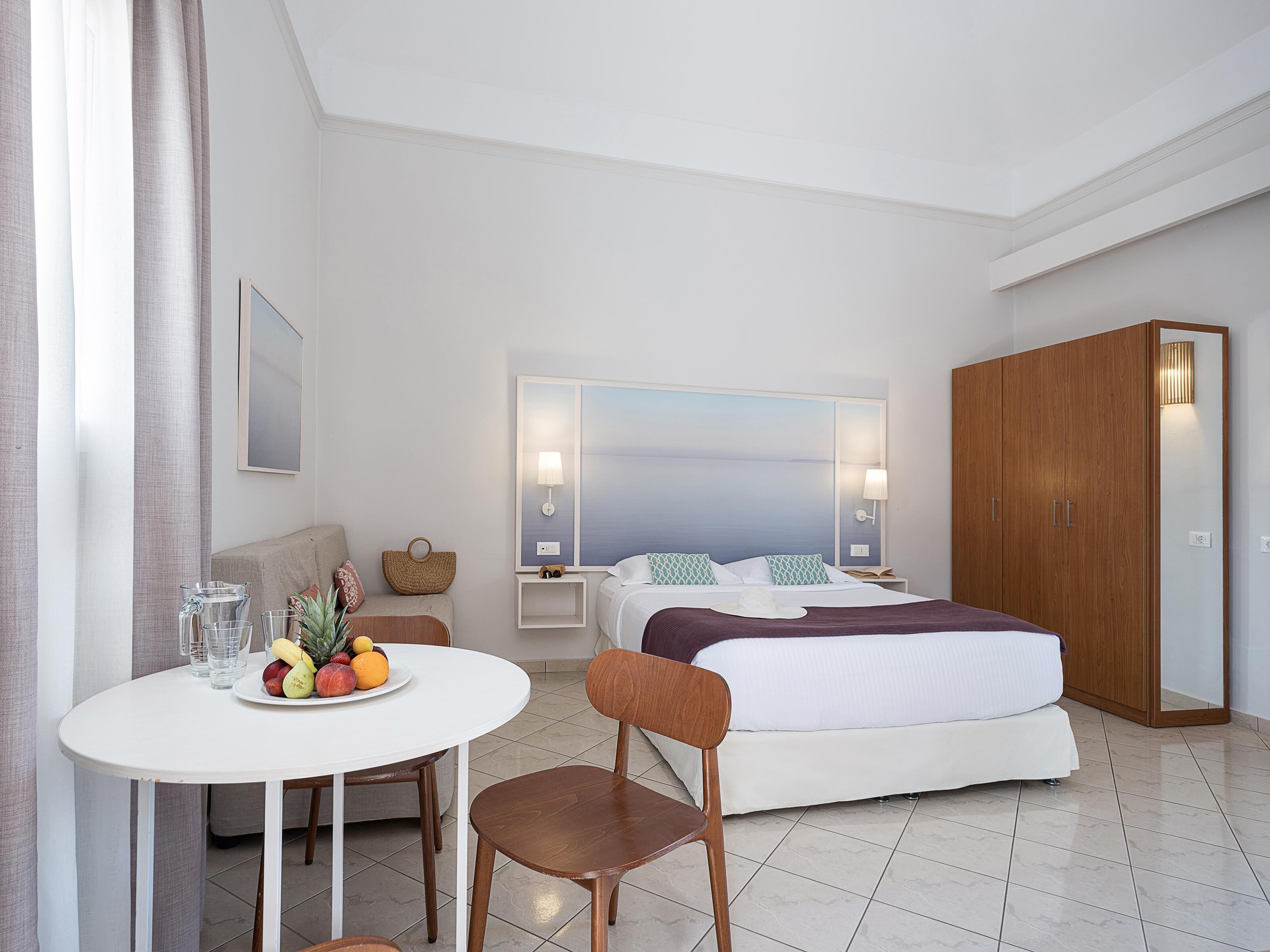 In-room safe, blackout drapes, iron/ironing board