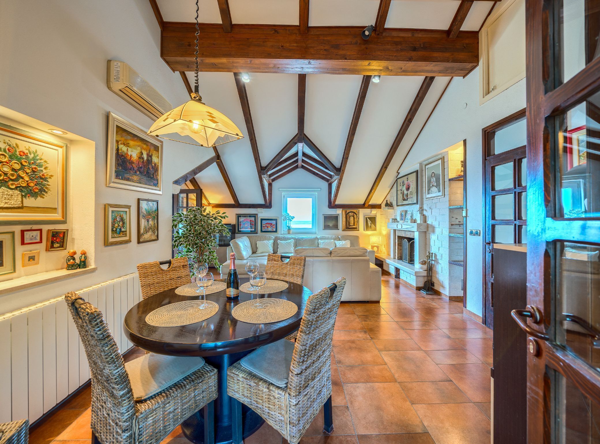 Departamento (Apartment with terrace and sea view) | Sala de estar