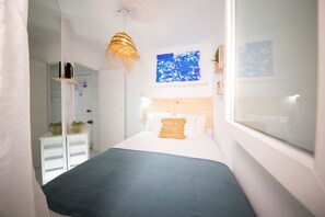 2 chambres, fer et planche à repasser, lit parapluie, Wi-Fi gratuit