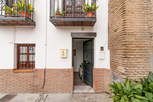 Typical Granada house in the Mirador de San Cristóbal - Albaicín