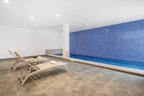 Una piscina climatizada