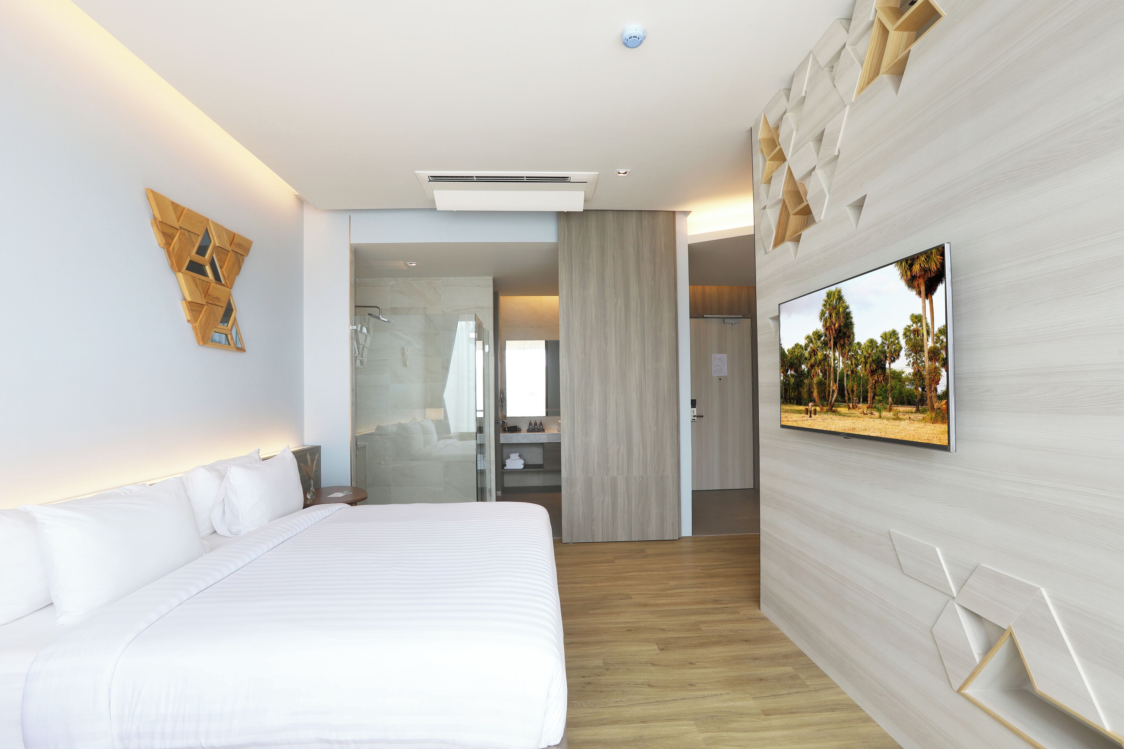 Habitación Deluxe, Terraza | Minibar, decoración personalizada y muebles diferentes 