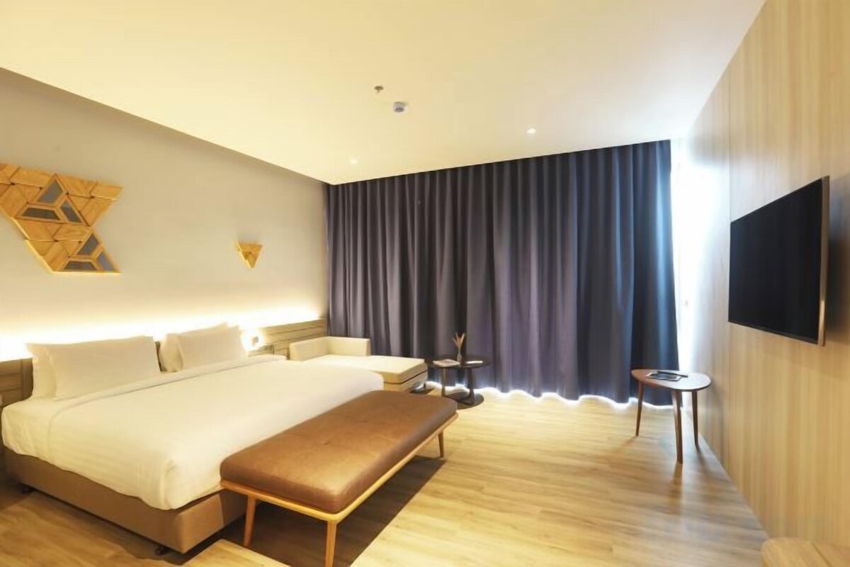Minibar, rideaux occultants, Wi-Fi gratuit, décoration personnalisée