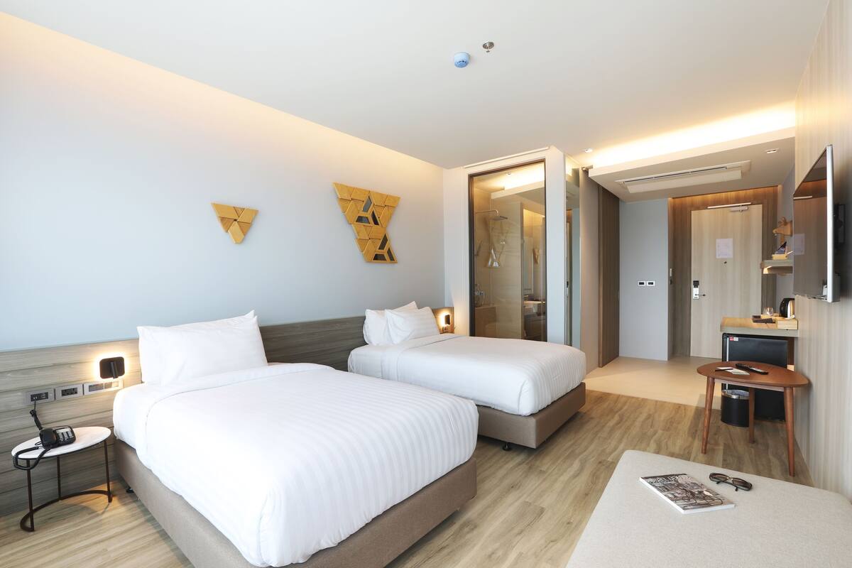 Phòng 2 giường đơn Superior | Minibar, màn/rèm cản sáng, truy cập Internet không dây miễn phí