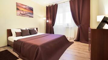 Comfort Apartment | 1 bedroom, iron/ironing board, free WiFi