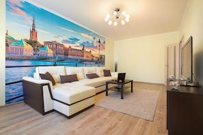 Comfort Apartment | Living room - PaulMarie Apartments on Mazurova (Gomel)