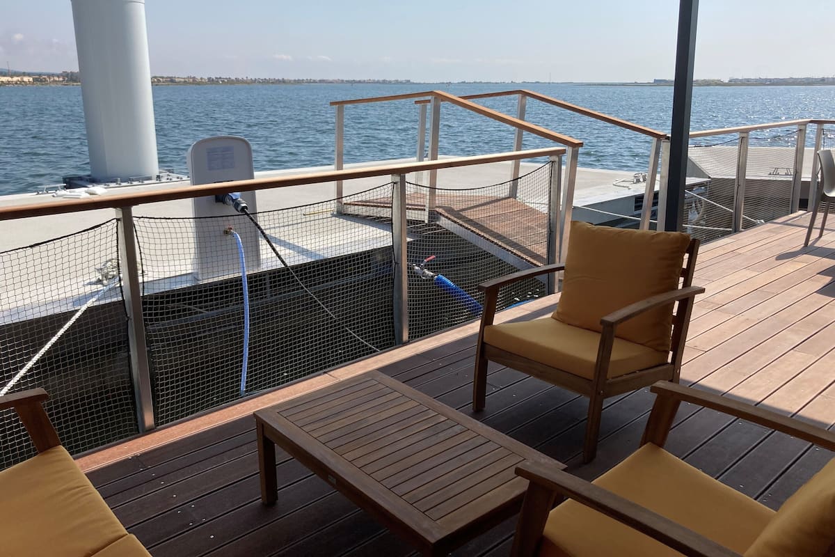 LodgeBoat Family côté Grand Large | ลานระเบียง/นอกชาน
