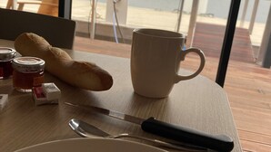 Daily continental breakfast for a fee
